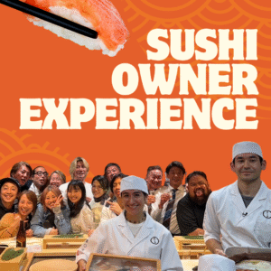11/9 1日寿司店長体験 / Sushi owner experience