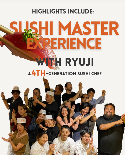 11/4 寿司職人体験 / Sushi experience